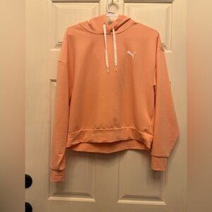 Puma Peach Hooded Sweatshirt